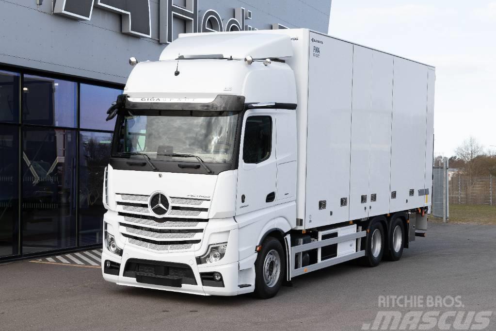 Mercedes-Benz Actros 2853 6x2 Bussbygg FNA Kylbil Camion frigorifique