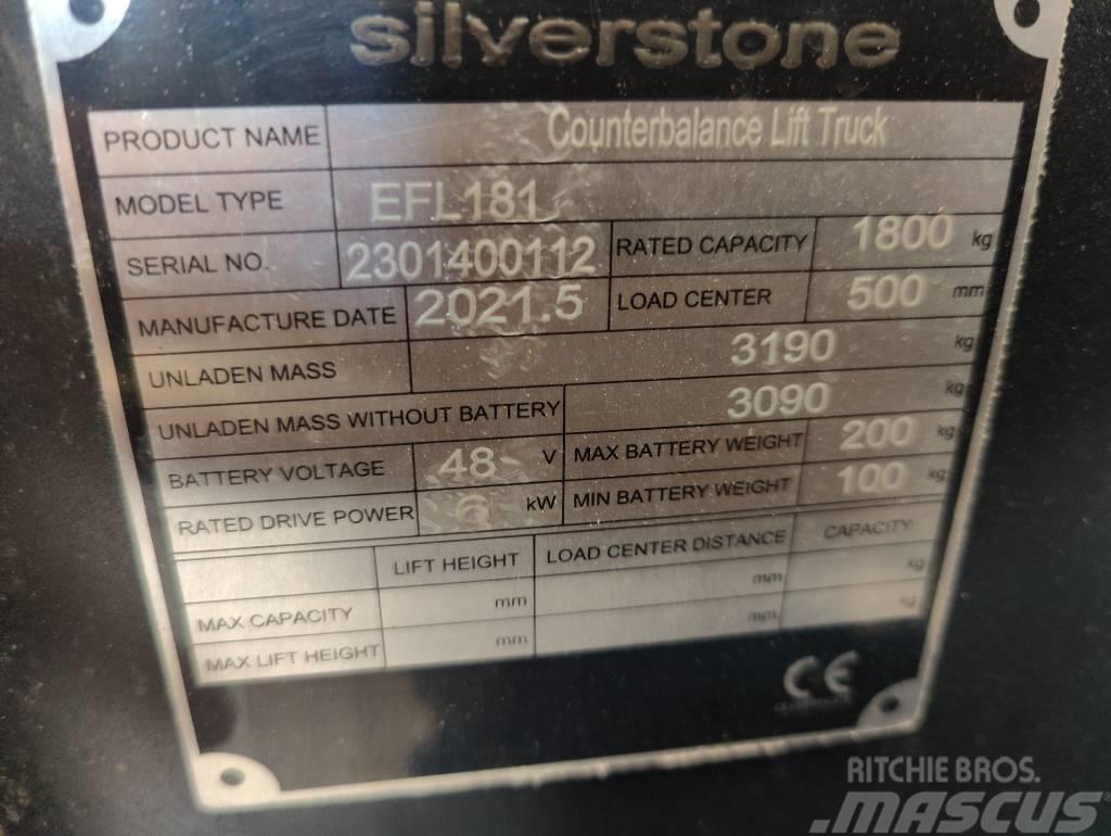 Silverstone EFL181  (RENT244) Chariots élévateurs électriques