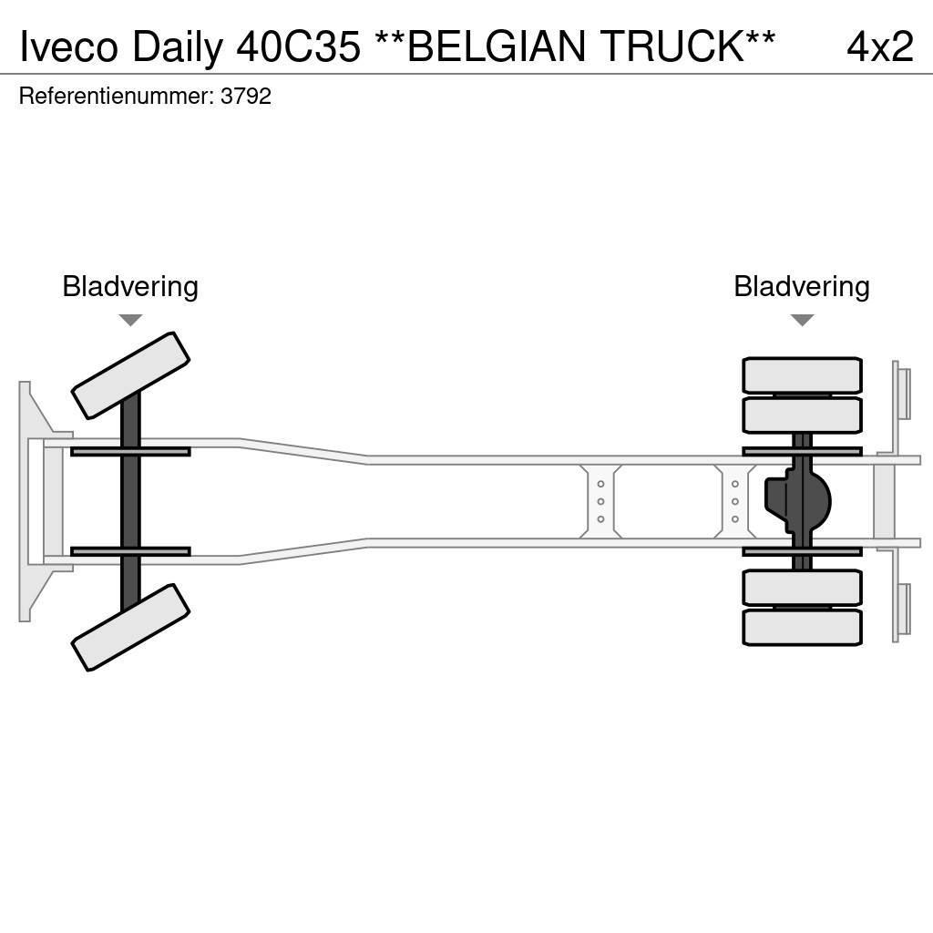 Iveco Daily 40C35 **BELGIAN TRUCK** Camion Fourgon
