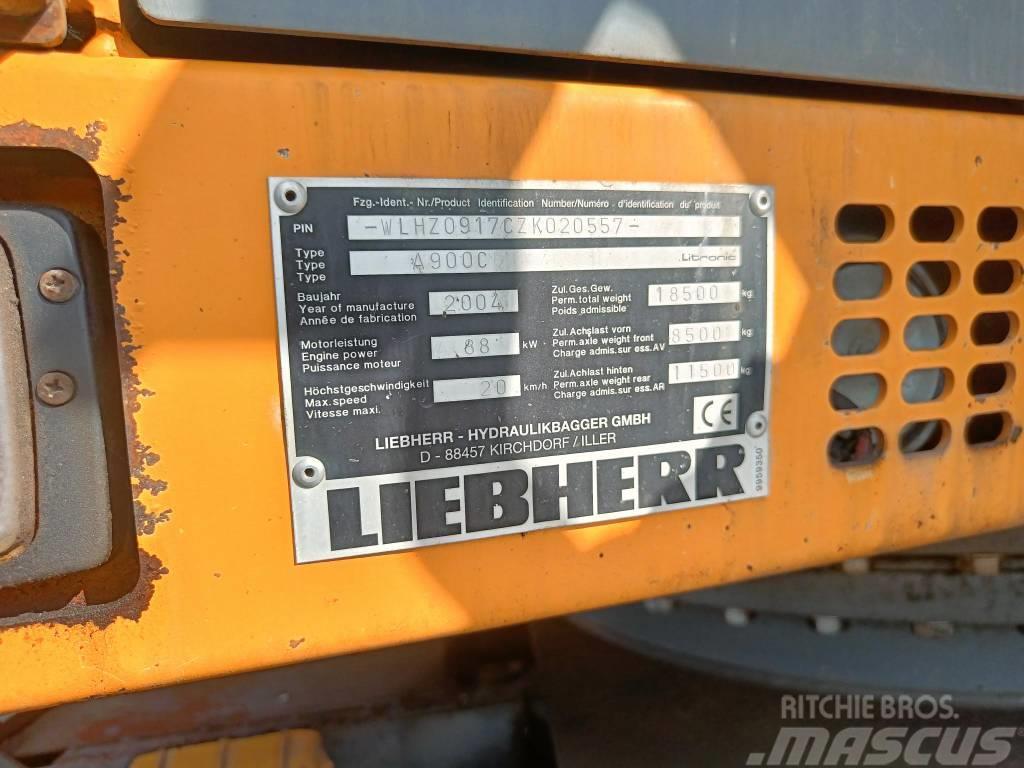 Liebherr A 900 C Litronic Pelle sur pneus
