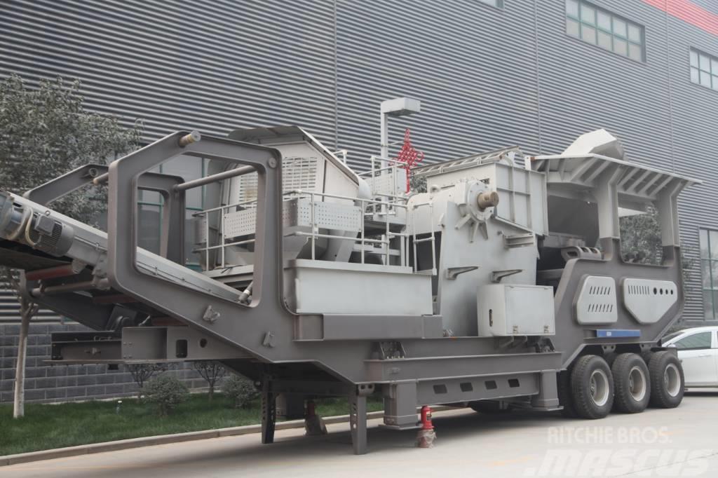 Liming PE600*900 Jaw Crusher Mobile Stone Crusher Line Concasseur mobile