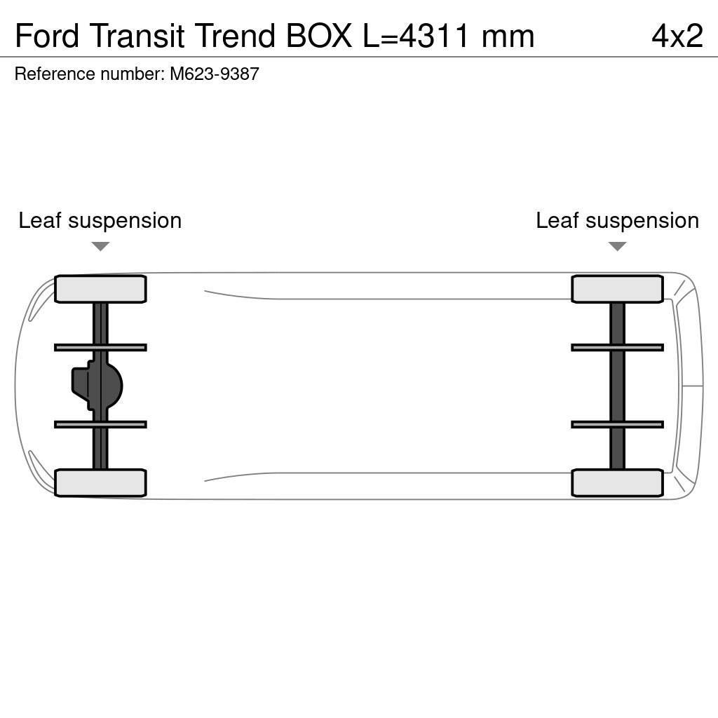 Ford Transit Trend BOX L=4311 mm Autre fourgon / utilitaire