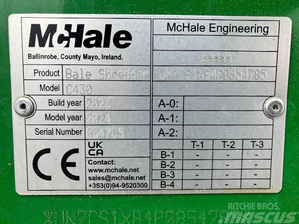 McHale C430  strömaskin Autres matériels agricoles