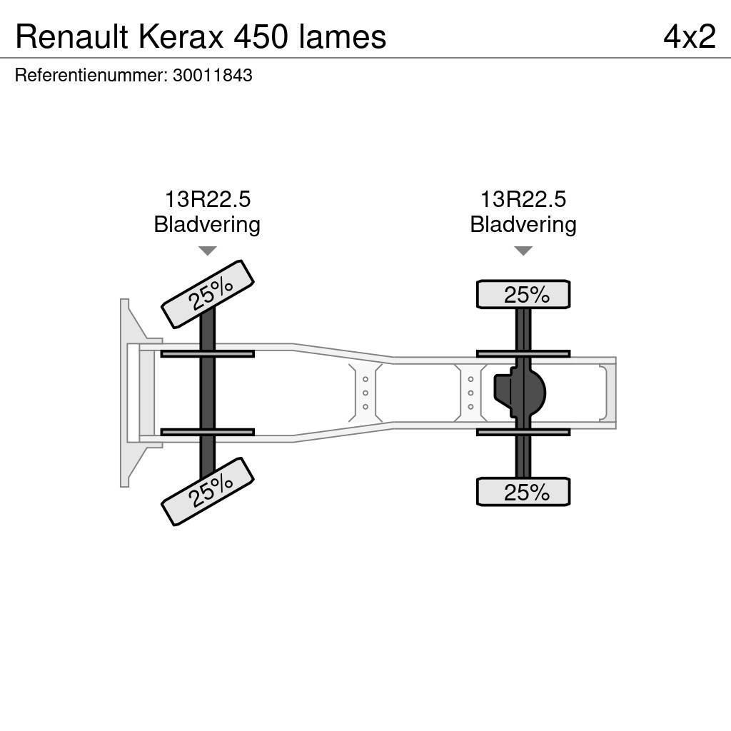 Renault Kerax 450 lames Tracteur routier