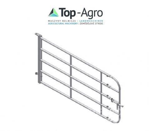 Top-Agro Partition wall gate or panel extendable NEW! Bac, râtelier