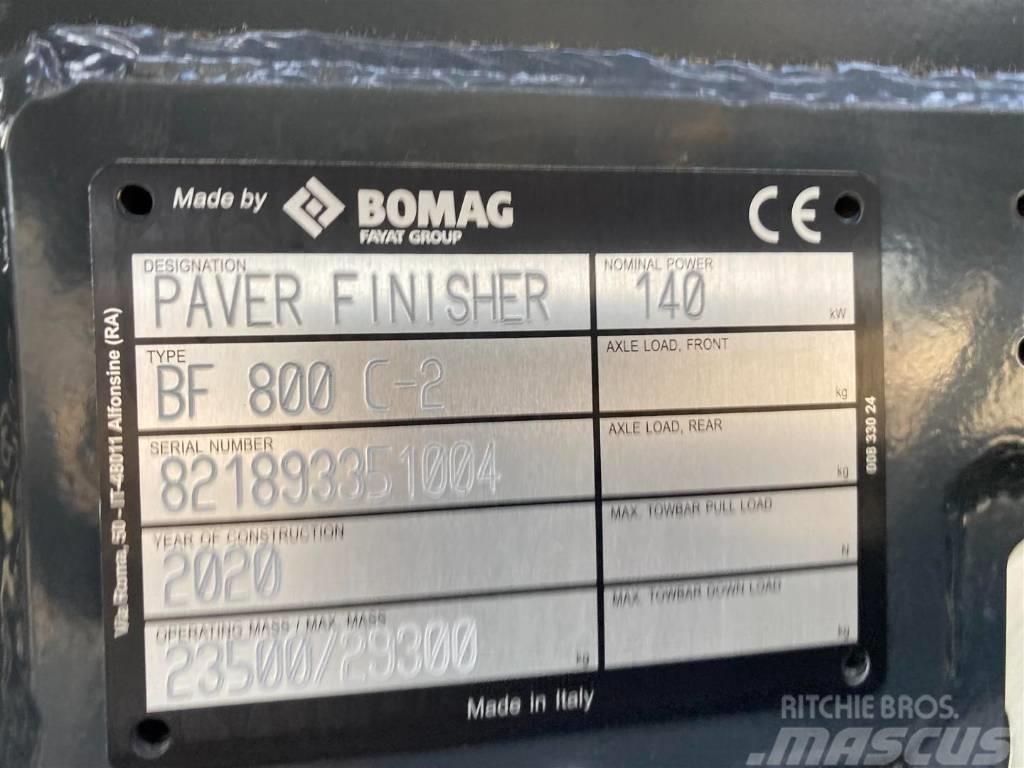 Bomag BF 800 C-2 S600 HMI 1.0 Finisseur