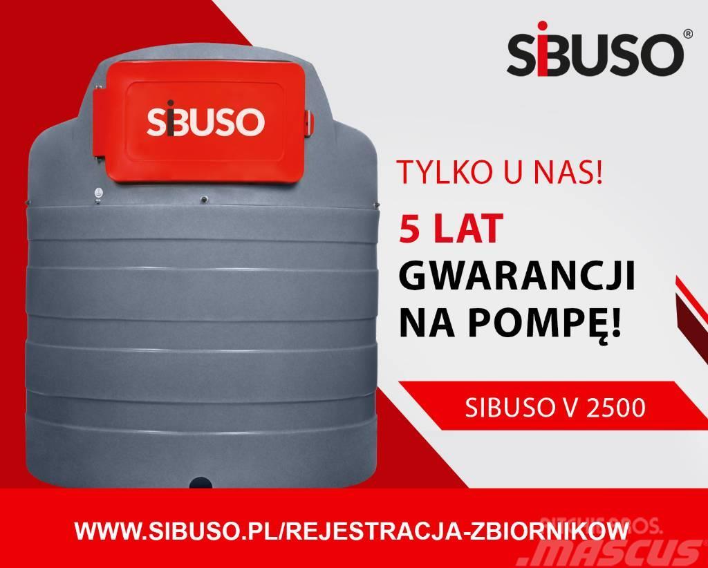 Sibuso 2500L zbiornik dwupłaszczowy Diesel Cuve