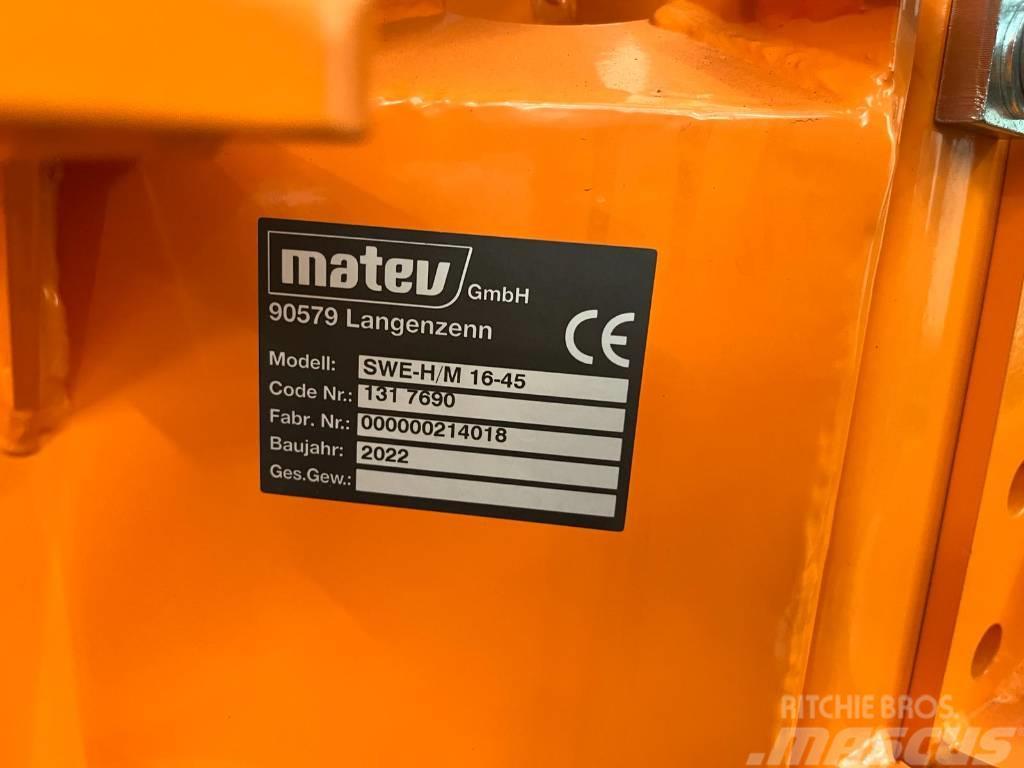  Matev SWE-H/M 16-45 Accessoires d'attache pour tracteurs compacts