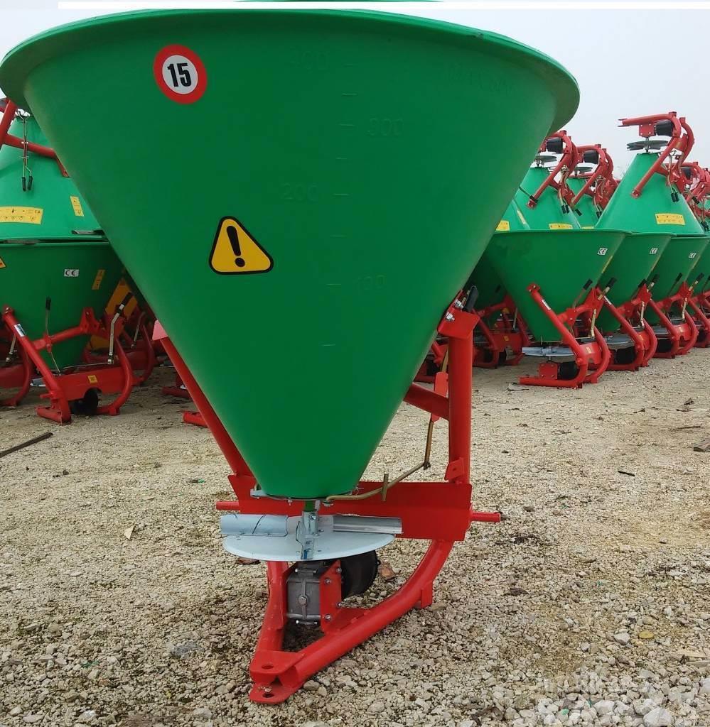 Top-Agro Mineral fertilizer 200 L, INOX spreading unit Semoir à engrais