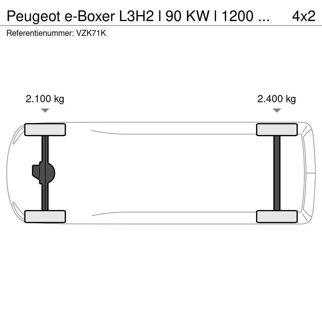Peugeot e-Boxer L3H2 l 90 KW l 1200 KM l AIRCO l NAVI l CA Fourgon