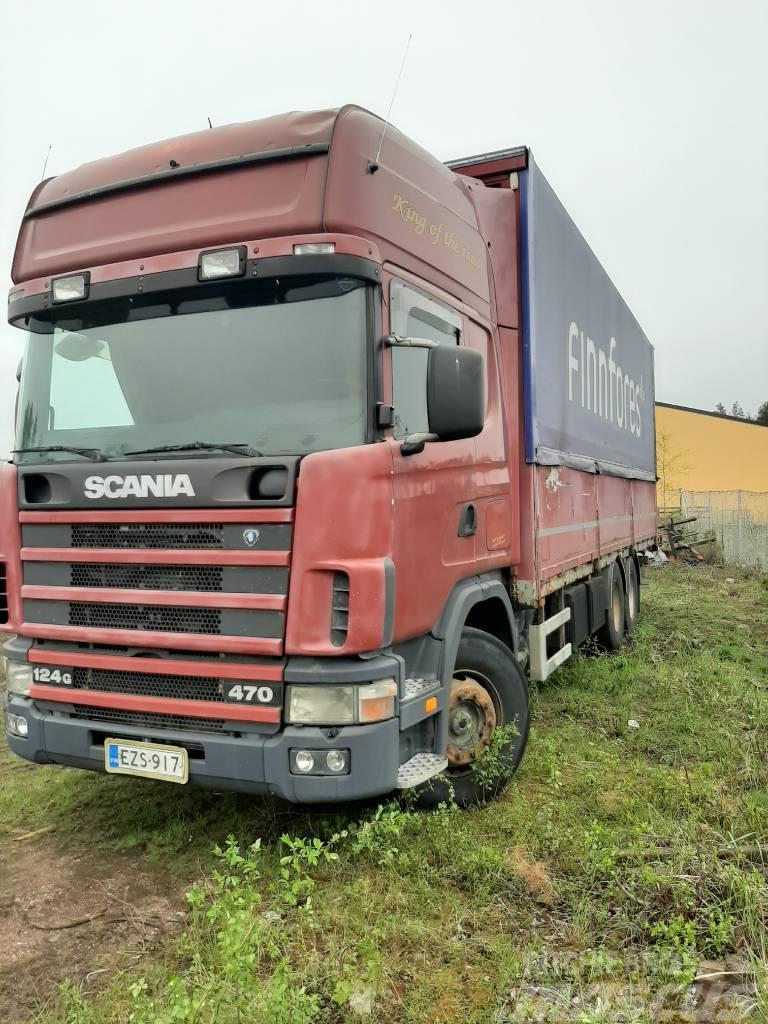 Scania R 124 Camion à rideaux coulissants (PLSC)