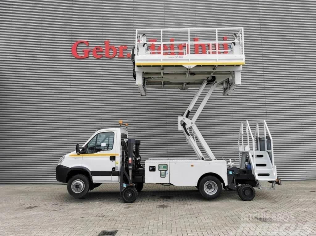 Iveco Daily 65 C17 Tunlift 737-500 TUNNELPLATFORM! Camion nacelle