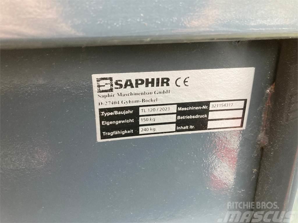 Saphir TL 120 Transportbehälter Autres équipements pour tracteur