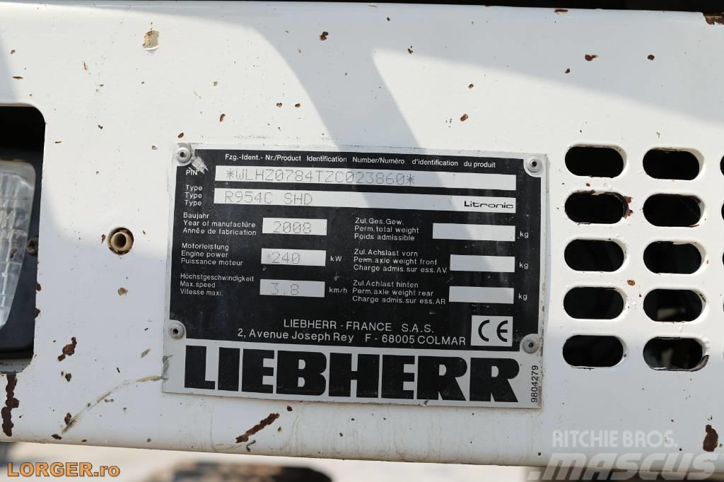 Liebherr R954 C SHD Pelle sur chenilles