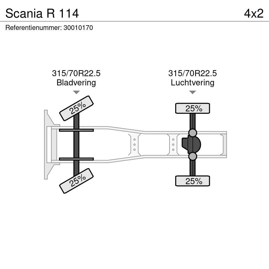 Scania R 114 Tracteur routier