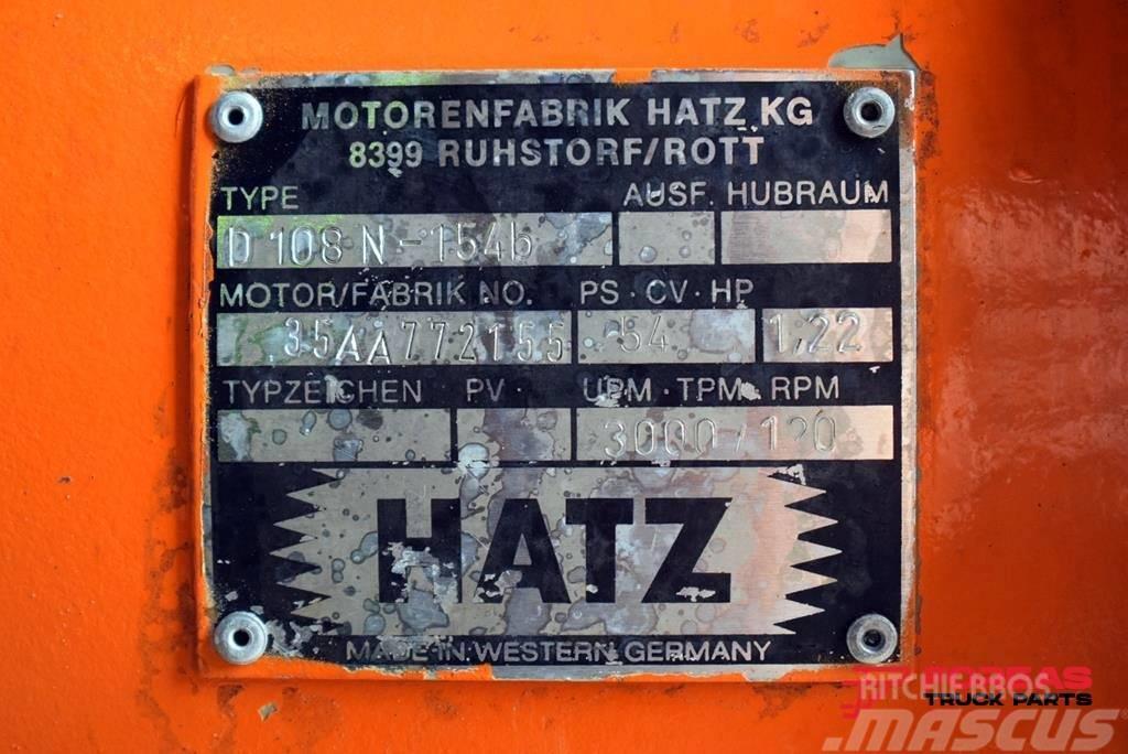 Hatz D 108 N - 154b Générateurs essence