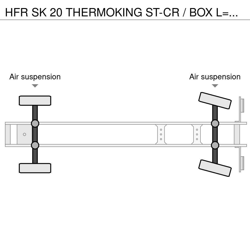 HFR SK 20 THERMOKING ST-CR / BOX L=13419 mm Semi remorque frigorifique