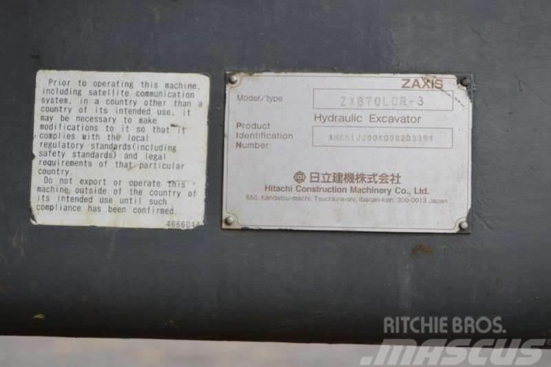 Hitachi ZX870 Mini pelle < 7t
