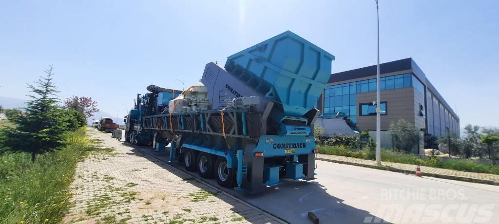 Constmach 250 TPH Mobile Jaw Crushing Plant - Stone Crusher Concasseur mobile