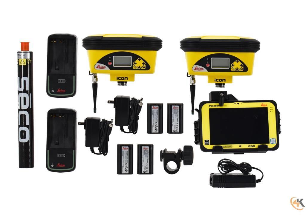 Leica iCON Dual iCG60 900MHz Base/Rover GPS w/ CC80 iCON Autres accessoires