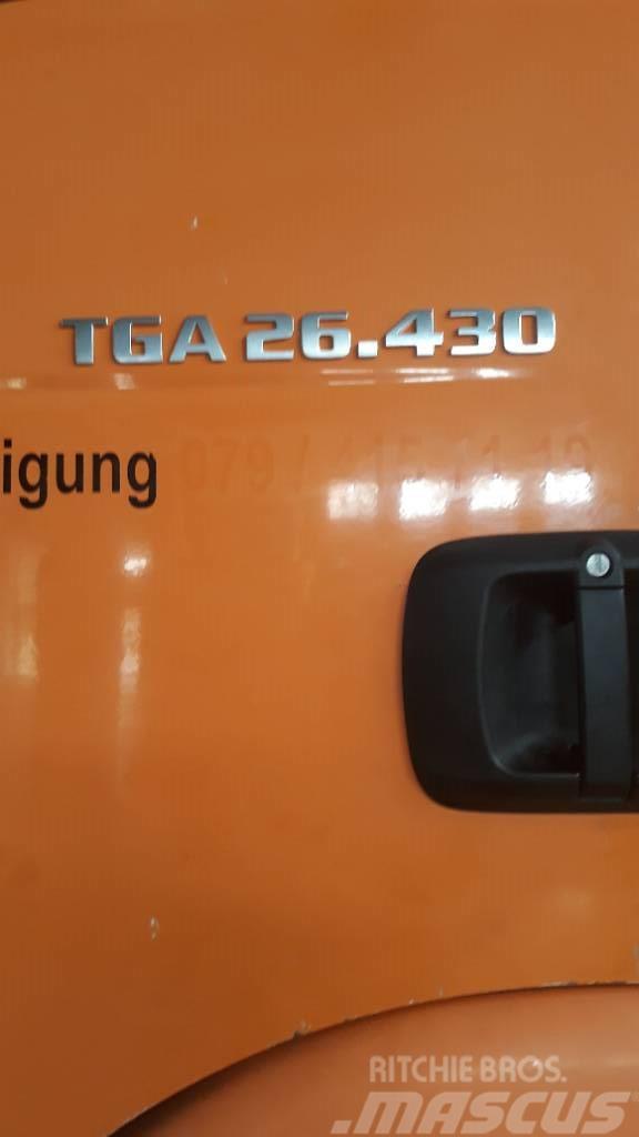 MAN TGA 26.430 Camion aspirateur, Hydrocureur