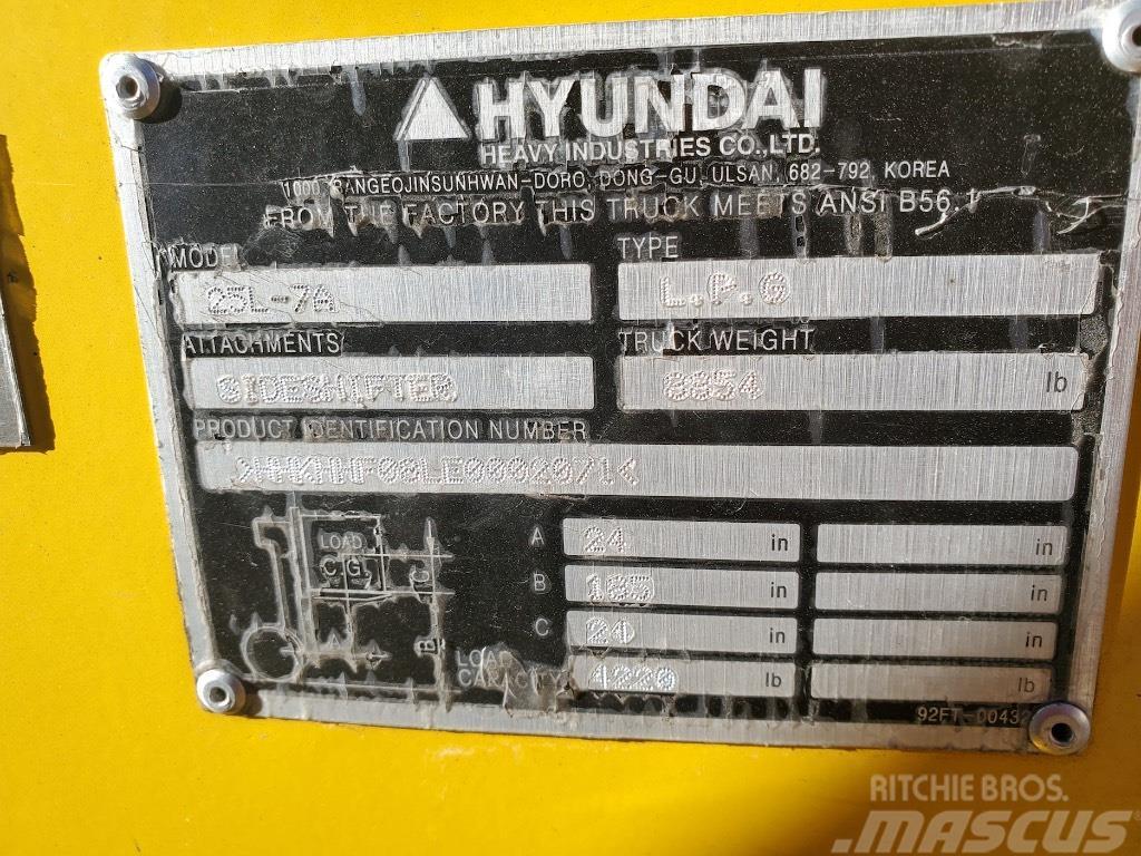 Hyundai 25 L-7 A Autres Chariots élévateurs