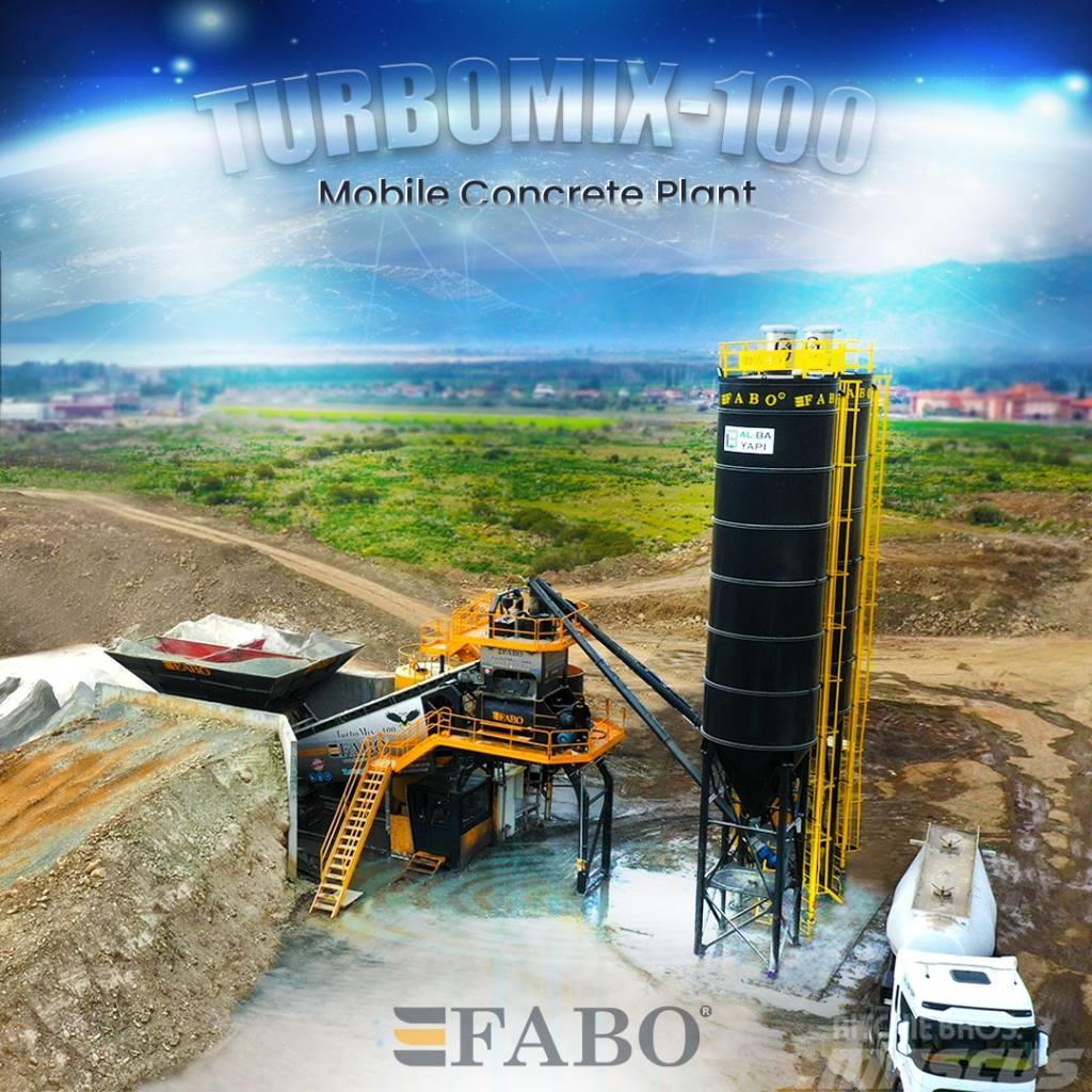  TURBOMIX-100 Mobile Concrete Batching Plant Accessoires pour centrale à béton