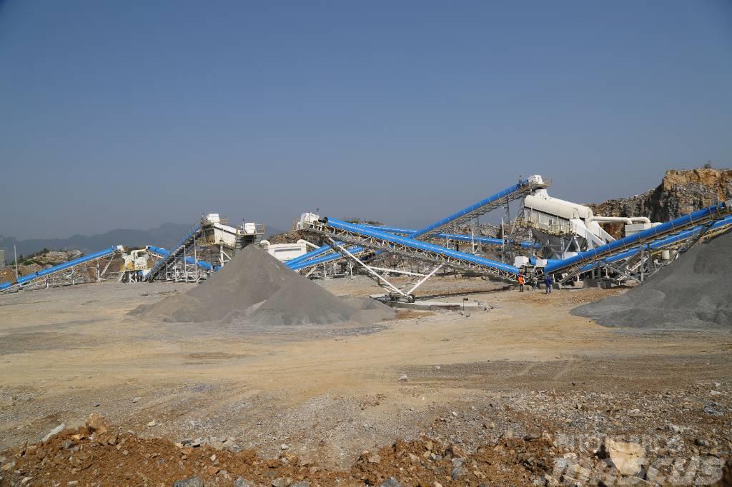 Kinglink 300TPH limestone crushing plant Station de broyage et concassage