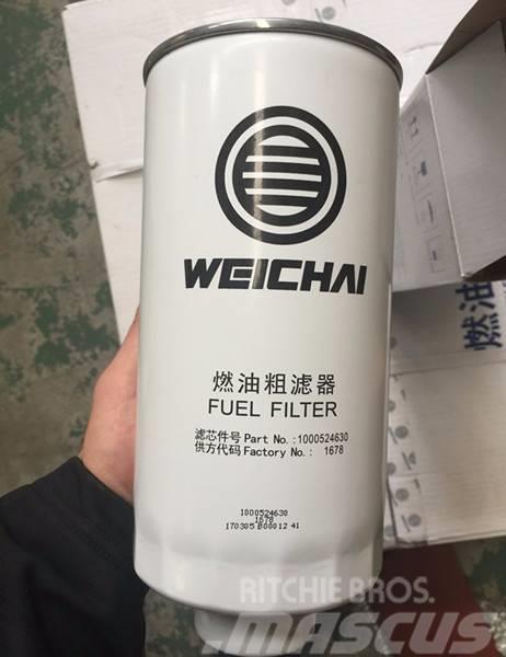 Weichai fuel filter 1000524630 original Hydraulique