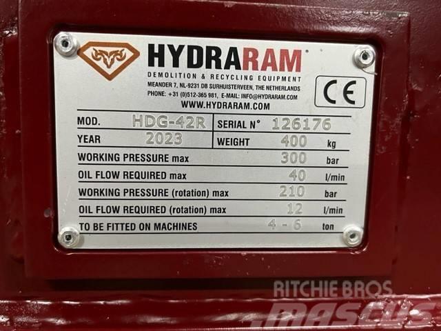 Hydraram HDG-42R | CW10 | 4.5 ~ 7.5 Ton | Sorteergrijper Grappin