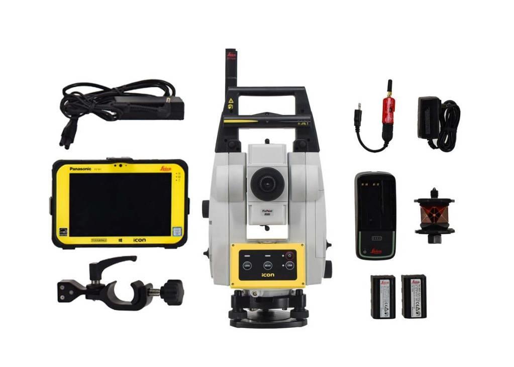 Leica Used iCR70 5" Robotic Total Station w/ CC80 & iCON Autres accessoires