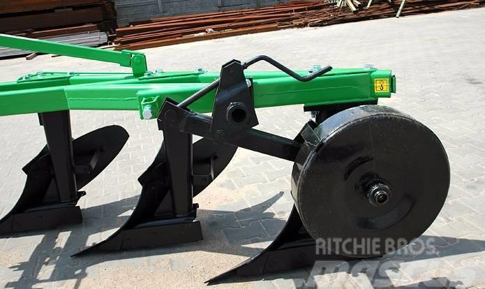 Top-Agro Frame plough, 3 bodies, for small tractors! Charrue non réversible