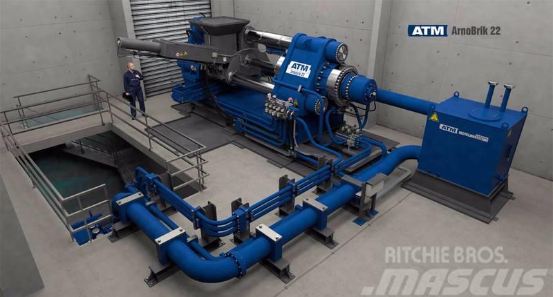 ATM ArnoBrik Briquetting presses Station de traitement des déchets