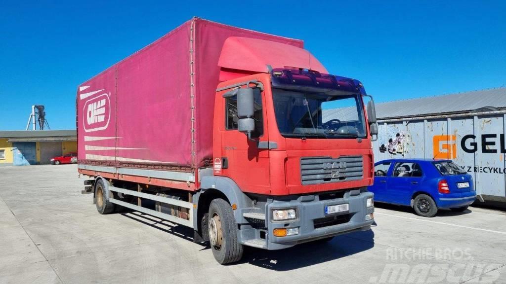 MAN TGM 18.240 Camion à rideaux coulissants (PLSC)
