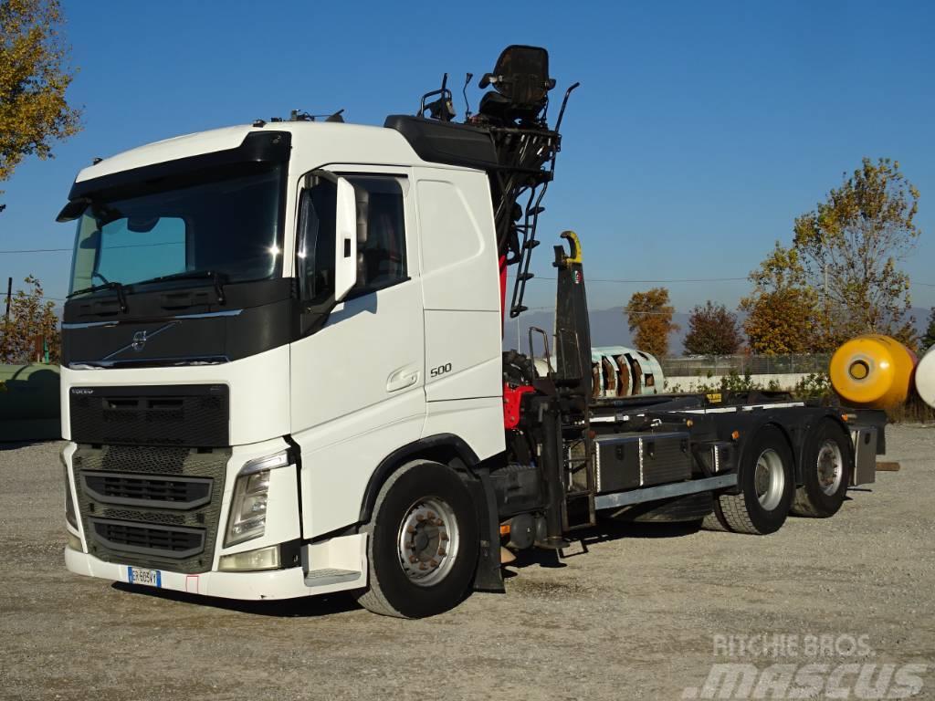 Volvo FH 500 Grue auxiliaire