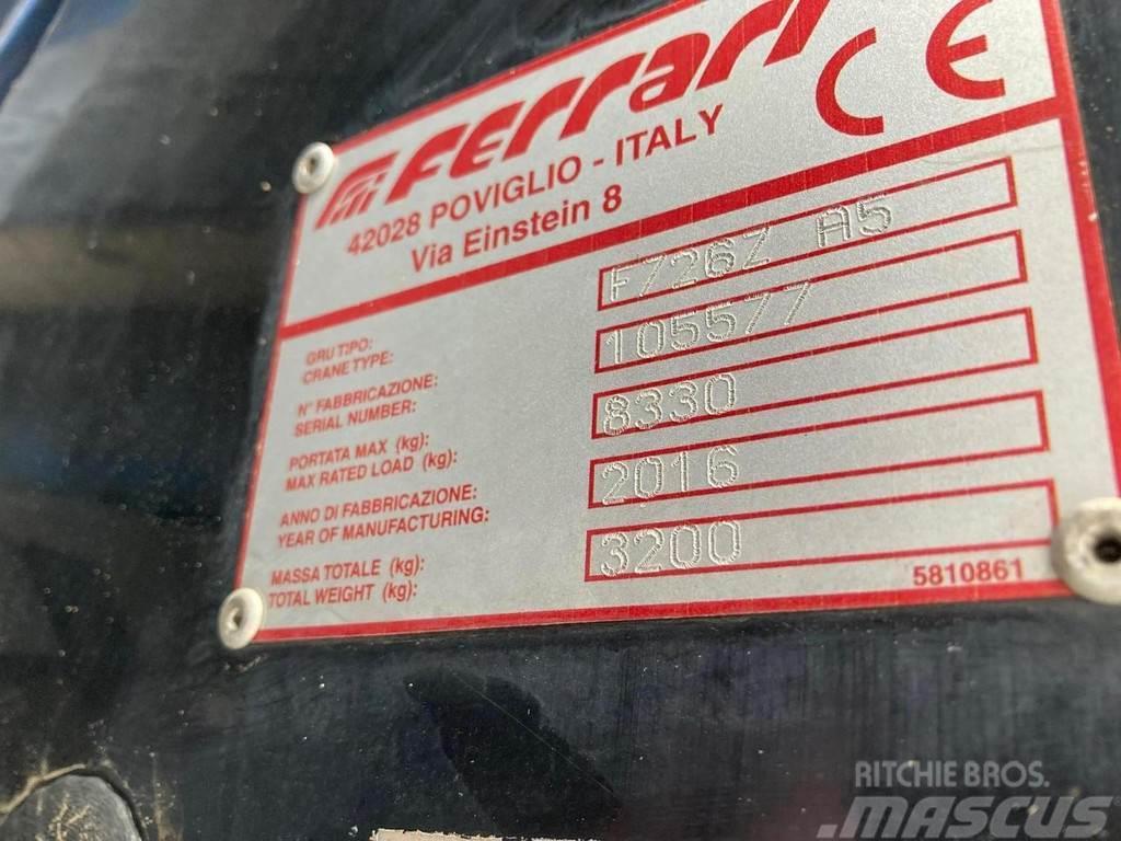 Ferrari F 726Z A5 + REMOTE CONTROL Grue auxiliaire