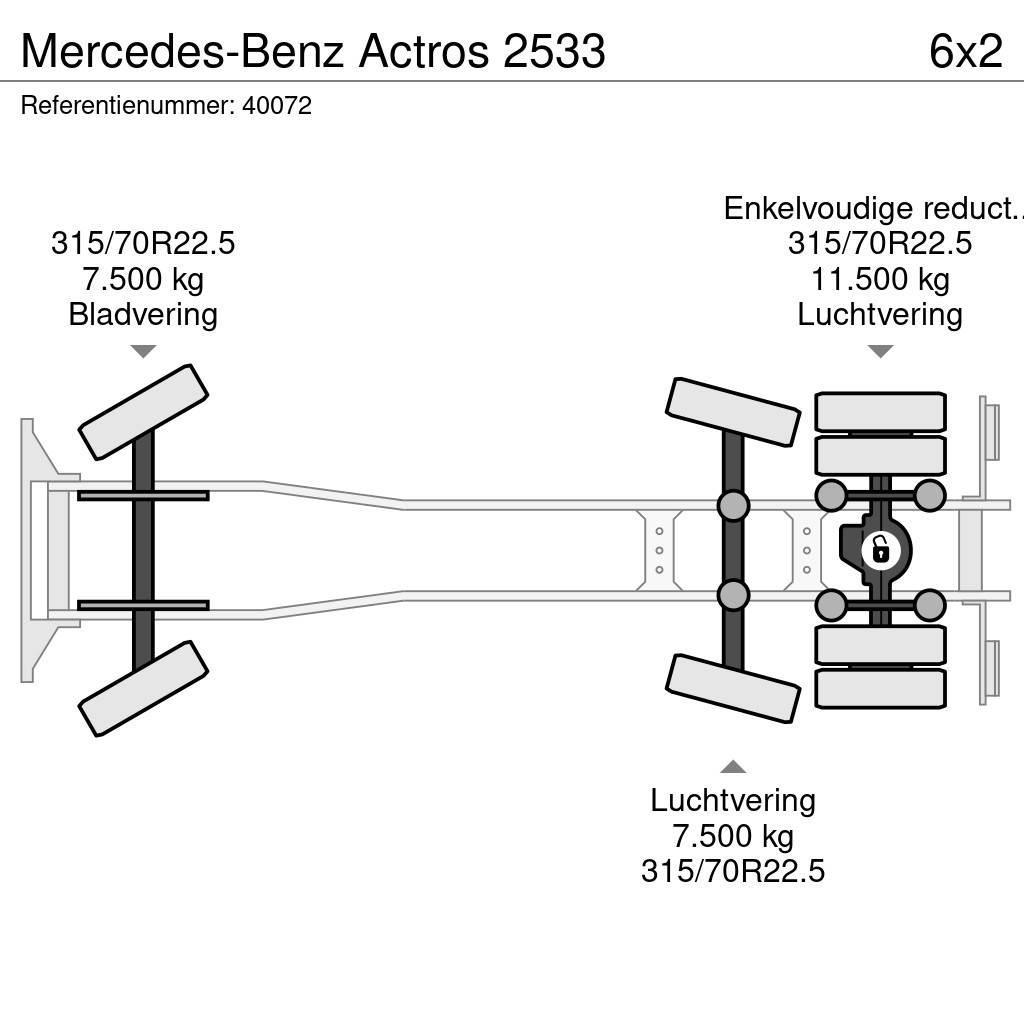 Mercedes-Benz Actros 2533 Camion poubelle