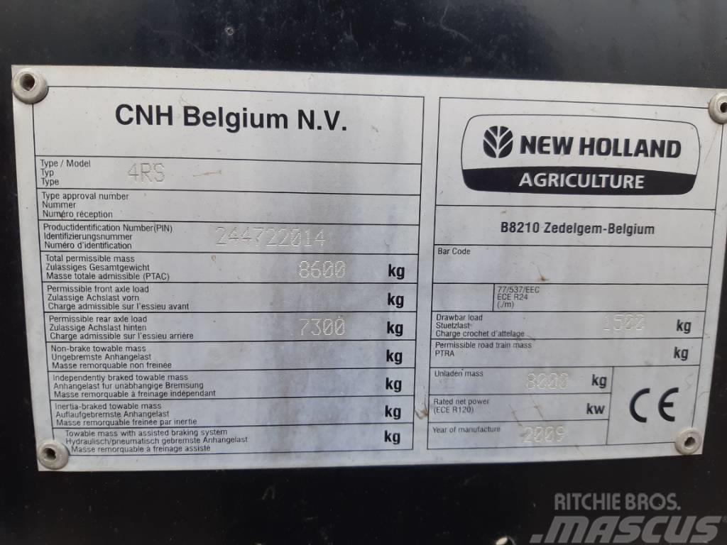 New Holland BB9060 RS, Fyrkantspress Presse cubique