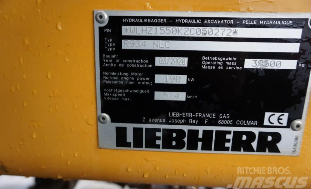 Liebherr R 934 NLC Pelle sur chenilles