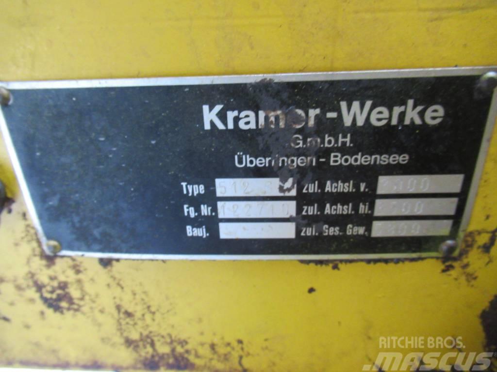 Kramer 512 SL KAUHA + PIIKIT Chargeuse sur pneus