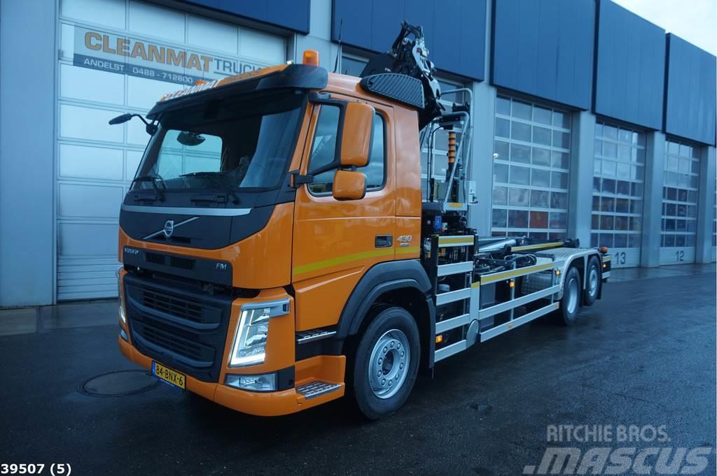 Volvo FM 440 HMF 23 ton/meter laadkraan Camion ampliroll