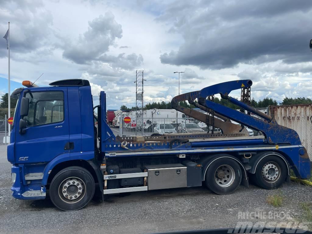 DAF CF 85.430 6x2, Euro 6, Laxo LD146 / Skip-loader Camion porte container