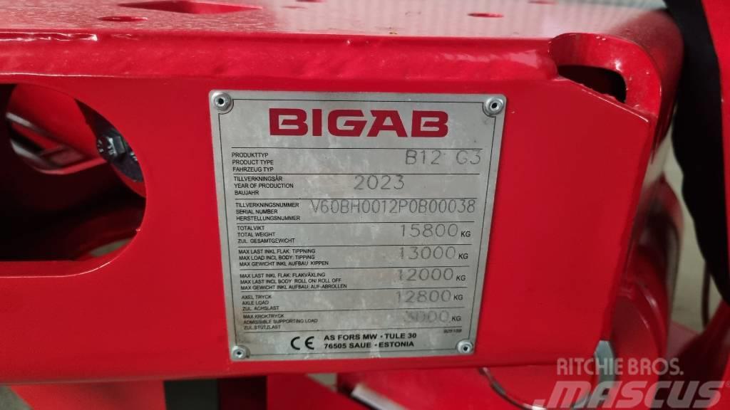 Bigab B12 Växlarvagn Remorque multi-usage