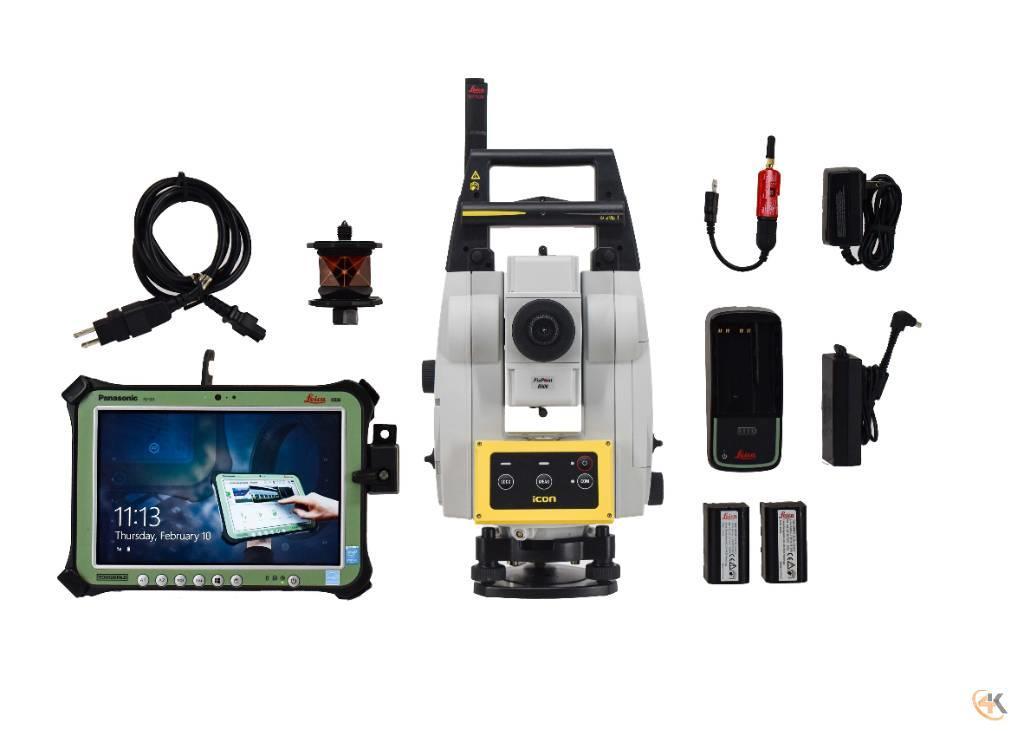 Leica Used iCR70 5" Robotic Total Station w/ CS35 & iCON Autres accessoires