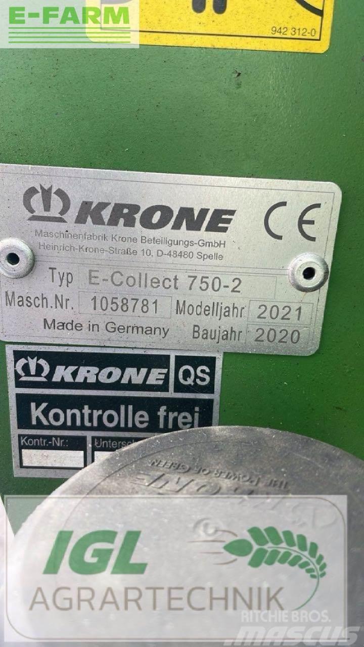 Krone easy. collect 750-2 Autres matériels de fenaison