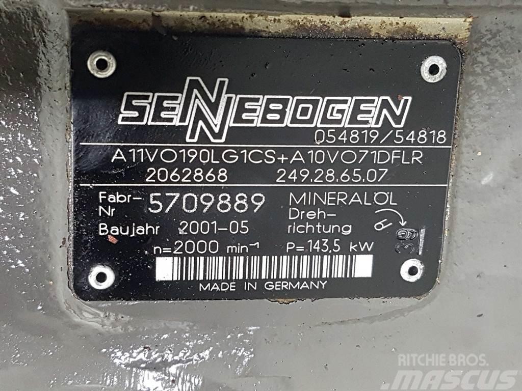 Sennebogen -Rexroth A11VO190LG1CS-Load sensing pump Hydraulique