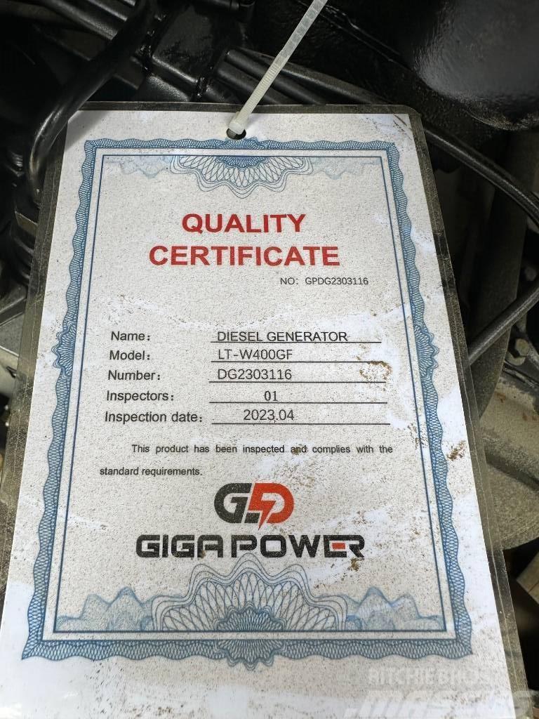 GENERATOR GIGAPOWER LT-W400GF Générateurs diesel