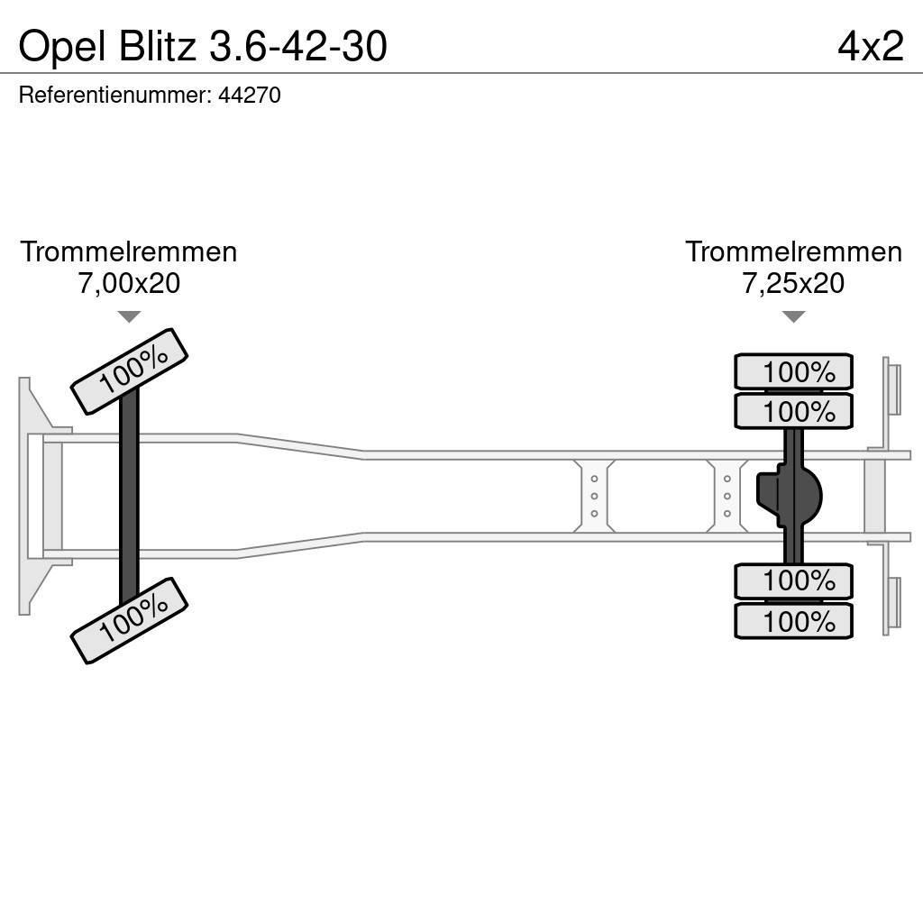 Opel Blitz 3.6-42-30 Camion plateau