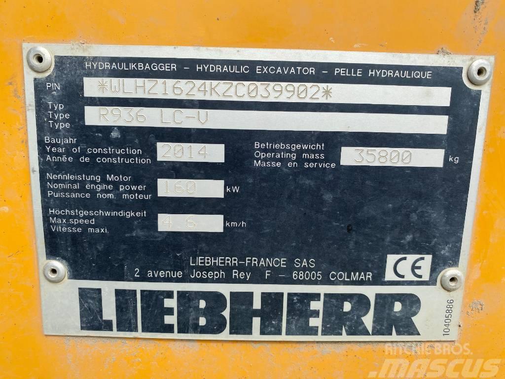 Liebherr R 936 LC Pelle sur chenilles