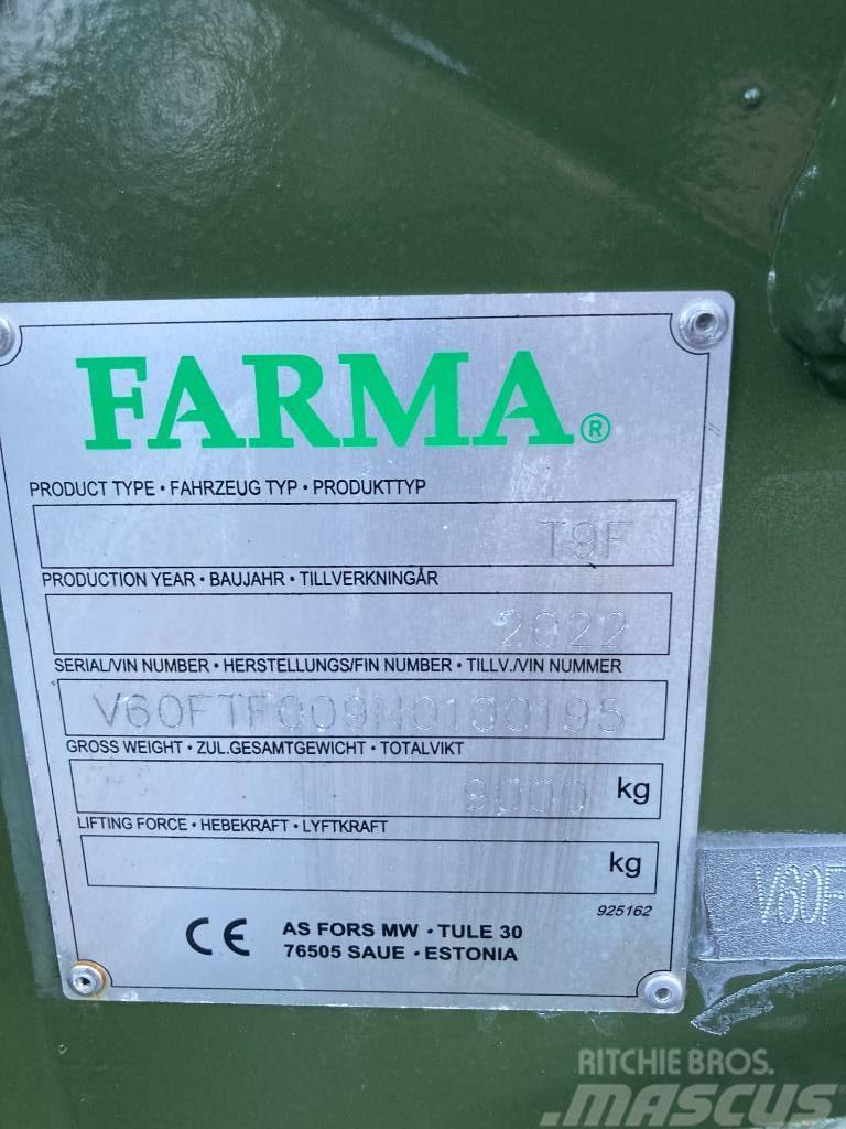 Farma Skogsvagn T9F vinsch kran grip KAMPANJ Autre remorque agricole